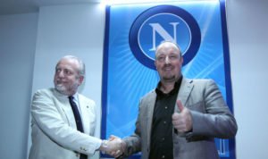 Benitez con De Laurentiis