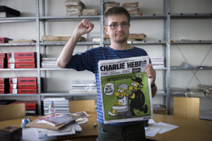 Il direttore Stéphane Charbonnier ucciso dai terroristi 