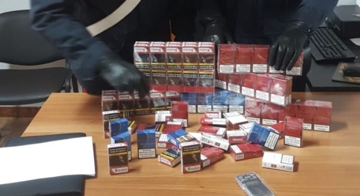 Contrabbando di sigarette, denunciato 61enne di Camposano
