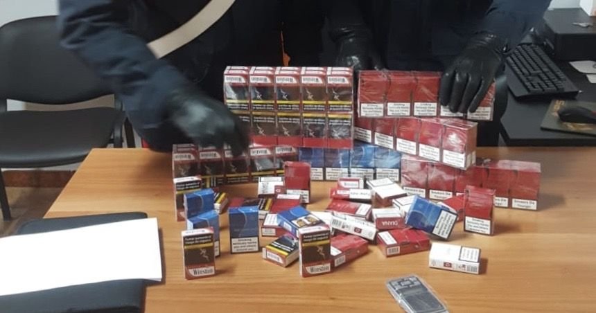 Contrabbando di sigarette, denunciato 61enne di Camposano