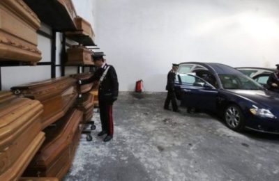 Inchiesta pompe funebri, carabinieri arrestano Alfonso Cesarano