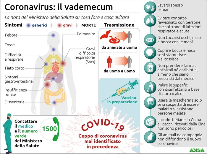 Coronavirus, Iss e Ministero Salute: ecco come prevenire e comportarsi
